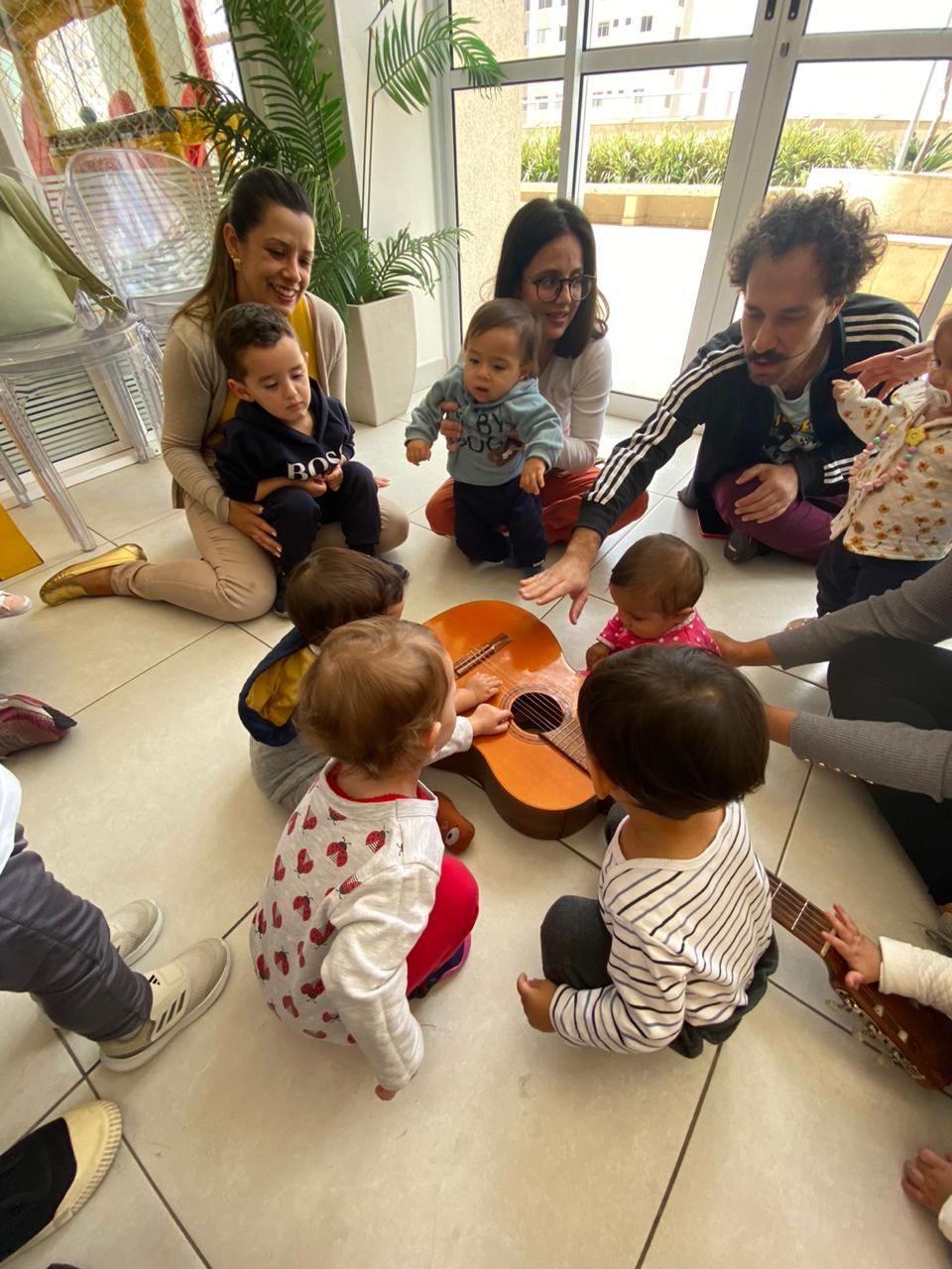 Vivência de musicalização infantil com Tio Edu